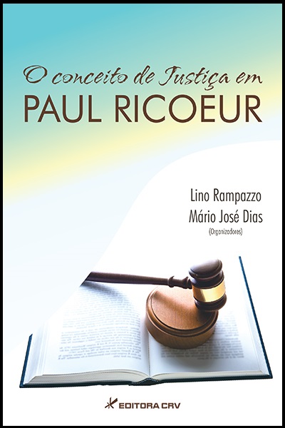 Capa do livro: O CONCEITO DE JUSTIÇA EM PAUL RICOEUR