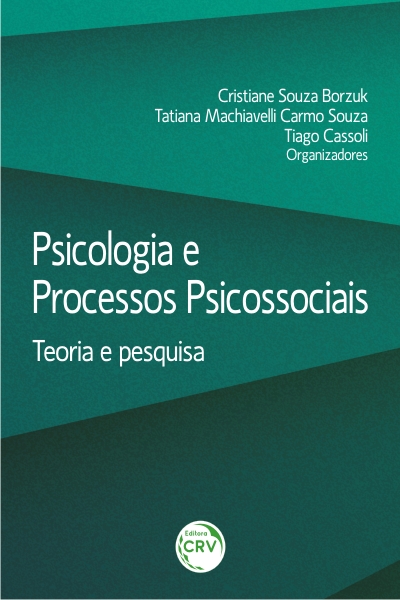 Capa do livro: PSICOLOGIA E PROCESSOS PSICOSSOCIAIS: teoria e pesquisa
