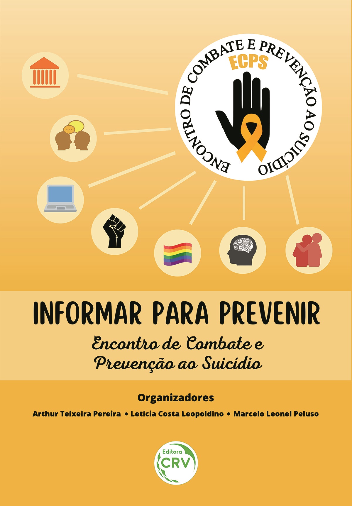 Capa do livro: Informar para prevenir:<br> Encontro de Combate e Prevenção ao Suicídio