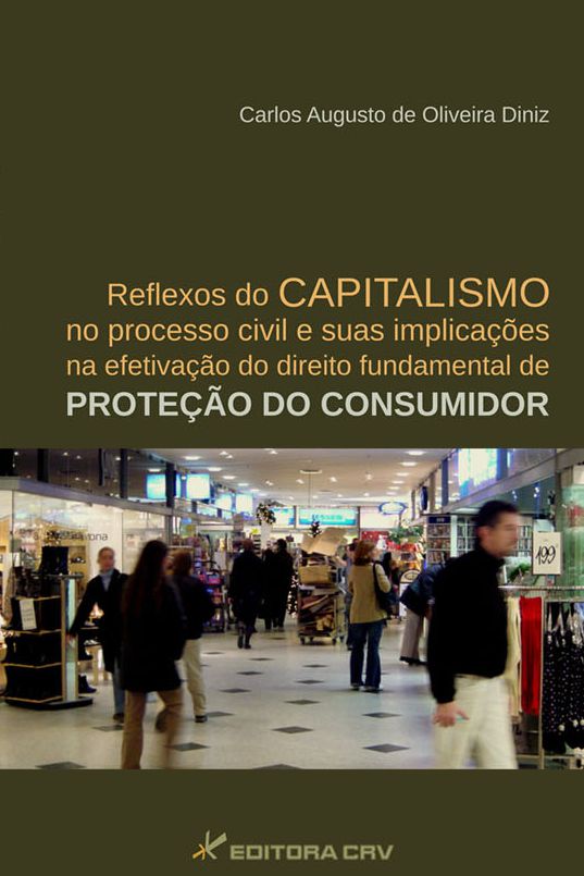 Capa do livro: REFLEXOS DO CAPITALISMO NO PROCESSO CIVIL E SUAS IMPLICAÇÕES NA EFETIVAÇÃO DO DIREITO FUNDAMENTAL DE PROTEÇÃO DO CONSUMIDOR