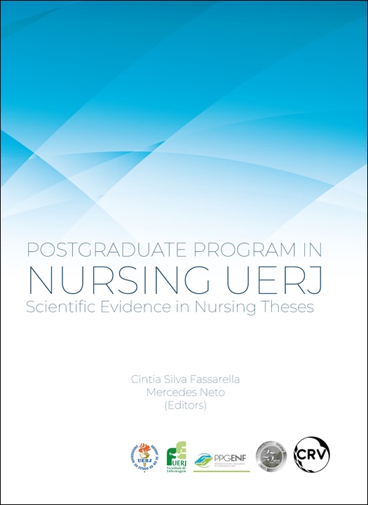 Capa do livro: Postgraduate program in nursing UERJ: <br>Scientific Evidence in Nursing Theses