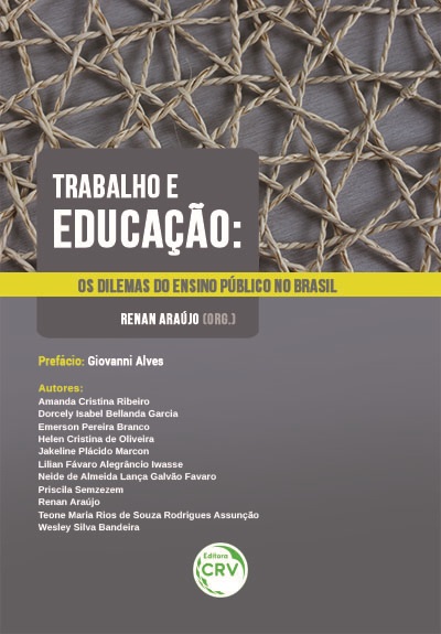 Capa do livro: TRABALHO E EDUCAÇÃO: <br>os dilemas do ensino público no Brasil