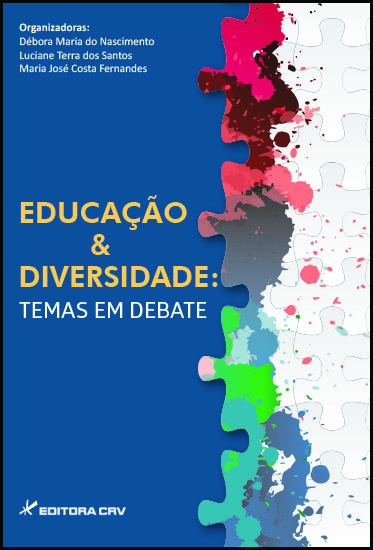 Capa do livro: EDUCAÇÃO & DIVERSIDADE: <br> temas em debate