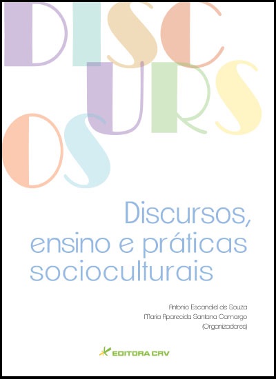 Capa do livro: DISCURSOS, ENSINO E PRÁTICAS SOCIOCULTURAIS 