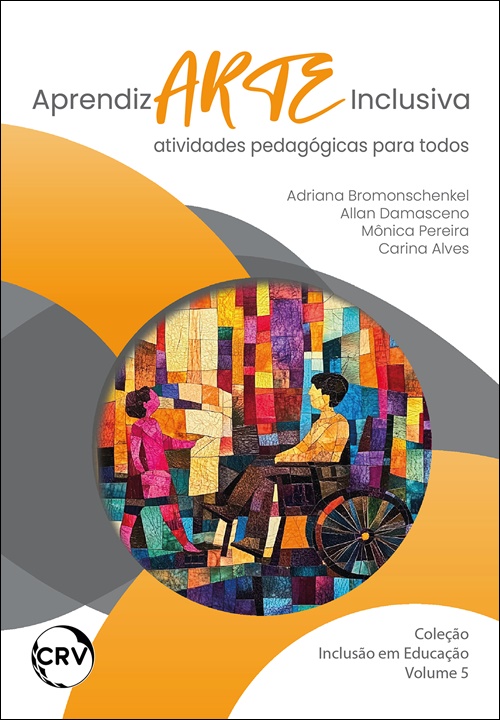 Capa do livro: Aprendizarte inclusiva: <BR>Atividades pedagógicas para todos