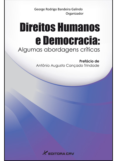 Capa do livro: DIREITOS HUMANOS E DEMOCRACIA:<br> algumas abordagens críticas