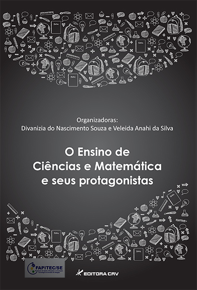 Capa do livro: O ENSINO DE CIÊNCIAS E MATEMÁTICA E SEUS PROTAGONISTAS