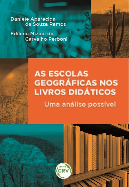 Capa do livro: AS ESCOLAS GEOGRÁFICAS NOS LIVROS DIDÁTICOS: <br>uma análise possível