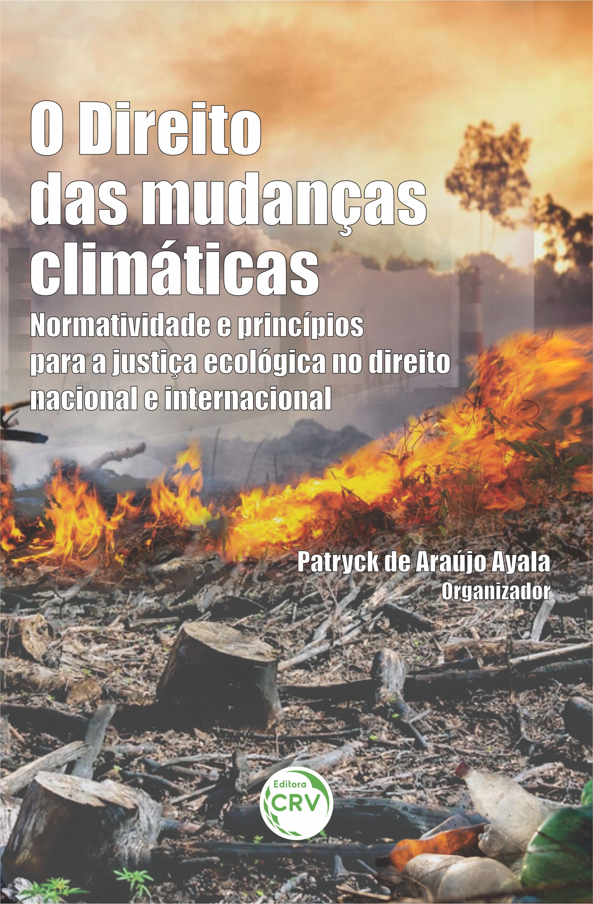Capa do livro: O DIREITO DAS MUDANÇAS CLIMÁTICAS: <br>normatividade e princípios para a justiça ecológica no direito nacional e internacional