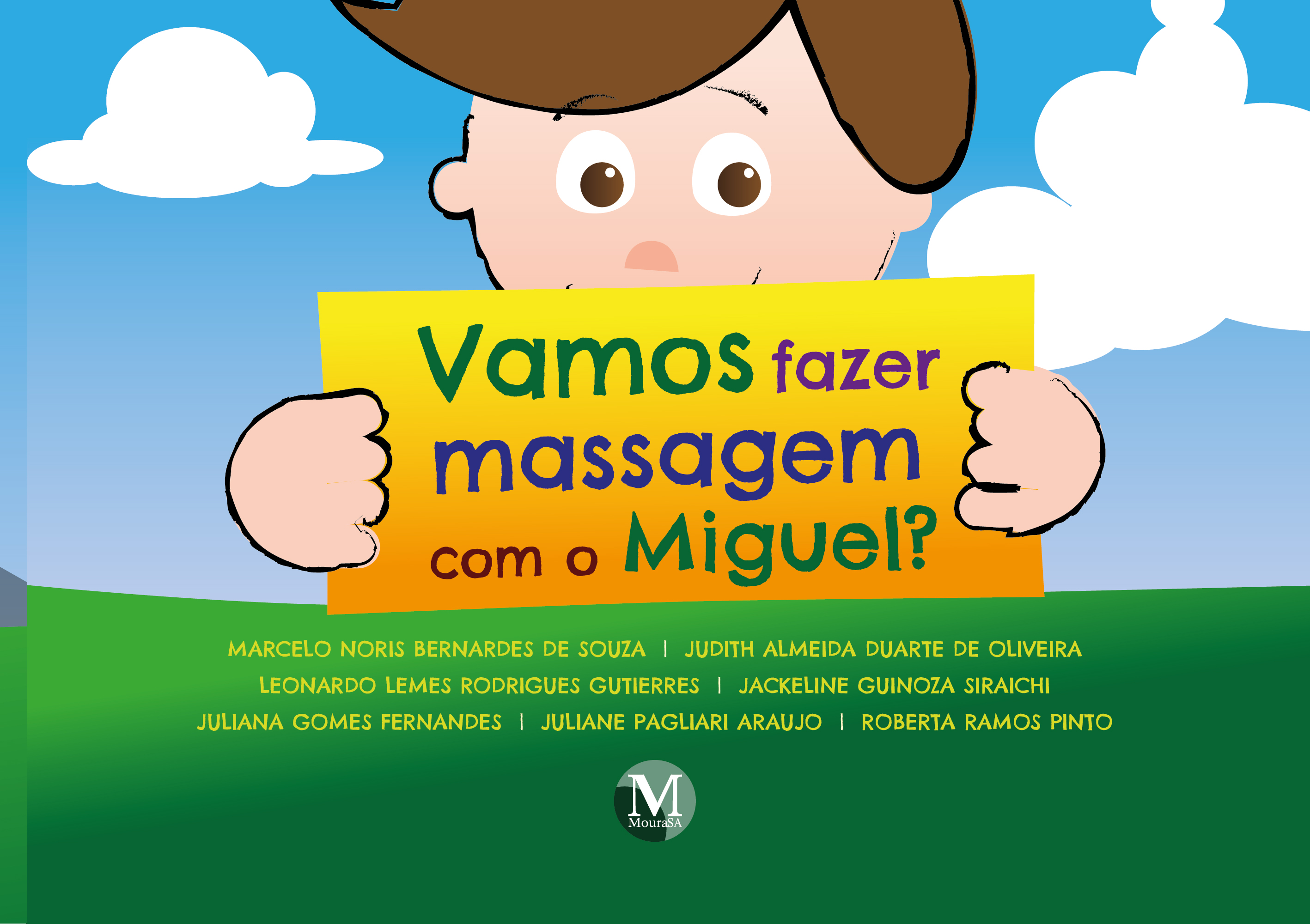 Capa do livro: Vamos fazer massagem com o Miguel?