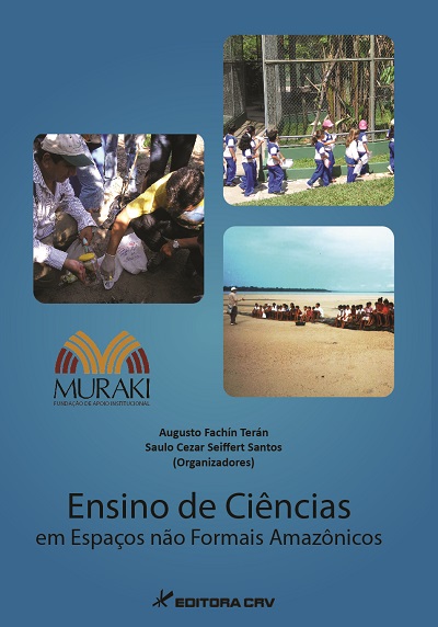 Capa do livro: ENSINO DE CIÊNCIAS EM ESPAÇOS NÃO FORMAIS AMAZÔNICOS