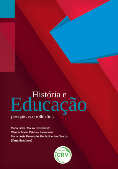 Capa do livro: HISTÓRIA E EDUCAÇÃO: <br>pesquisas e reflexões