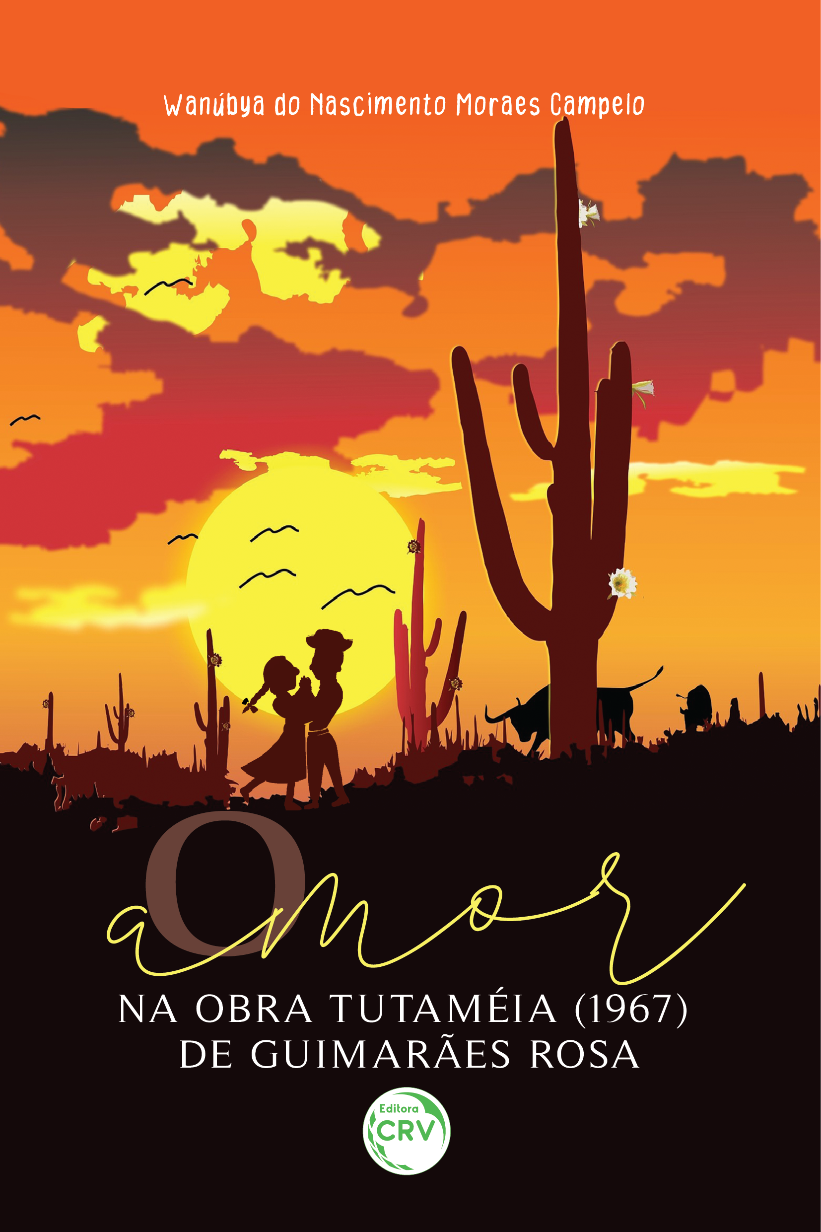 Capa do livro: O AMOR NA OBRA TUTAMÉIA (1967) DE GUIMARÃES ROSA