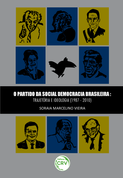 Capa do livro: O PARTIDO DA SOCIAL DEMOCRACIA BRASILEIRA TRAJETÓRIA E IDEOLOGIA