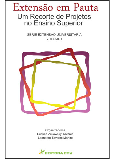 Capa do livro: EXTENSÃO EM PAUTA<BR> Um Recorte de Projetos no Ensino Superior