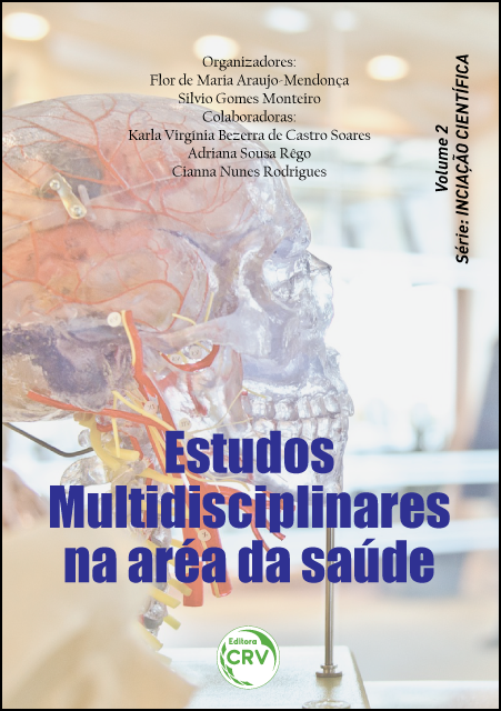 Capa do livro: ESTUDOS MULTIDISCIPLINARES NA ARÉA DA SAÚDE