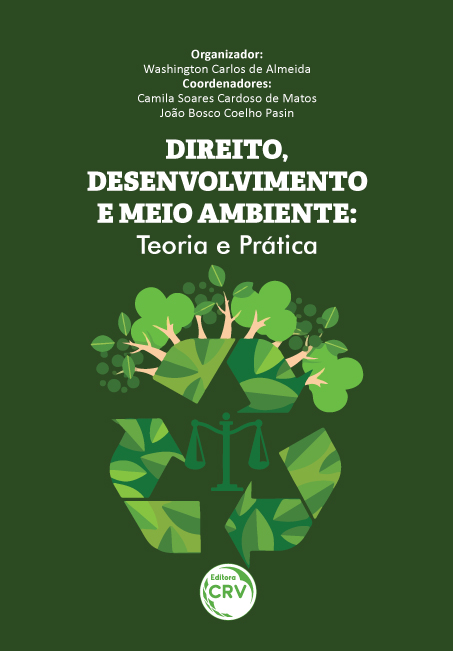 Capa do livro: DIREITO, DESENVOLVIMENTO E MEIO AMBIENTE:<br>teoria e prática