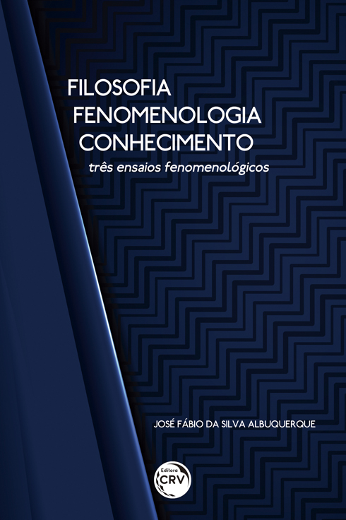 Capa do livro: FILOSOFIA – FENOMENOLOGIA – CONHECIMENTO: <br>três ensaios fenomenológicos
