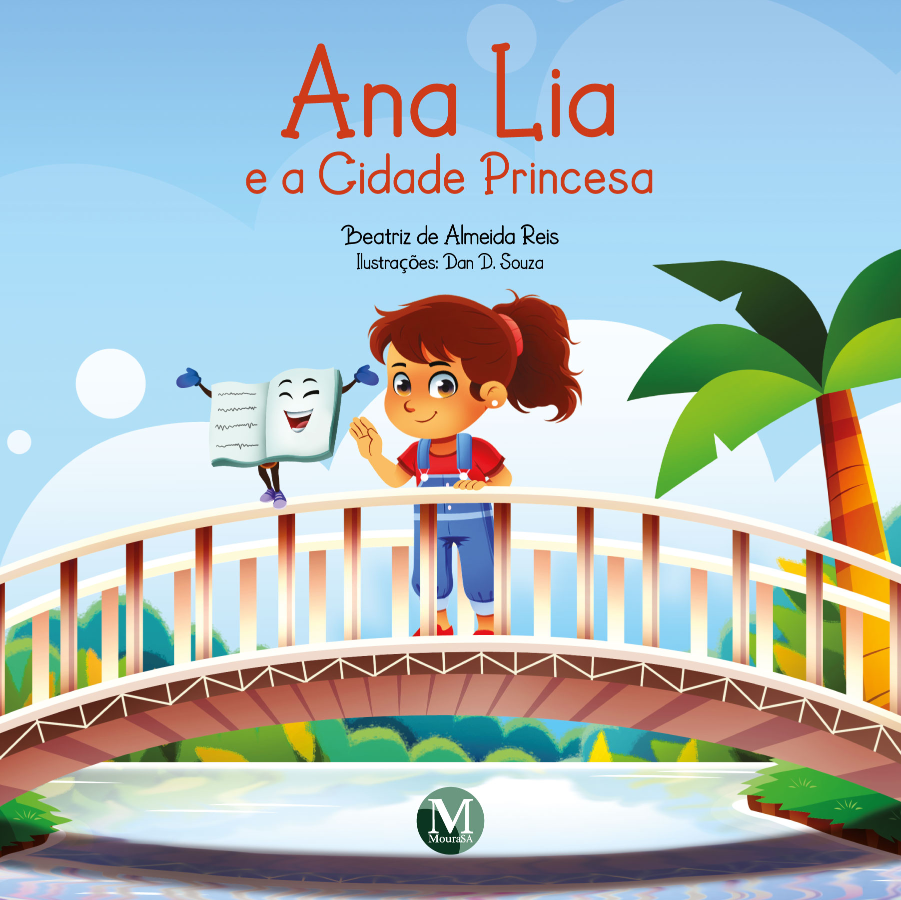 Capa do livro: ANA LIA E A CIDADE PRINCESA
