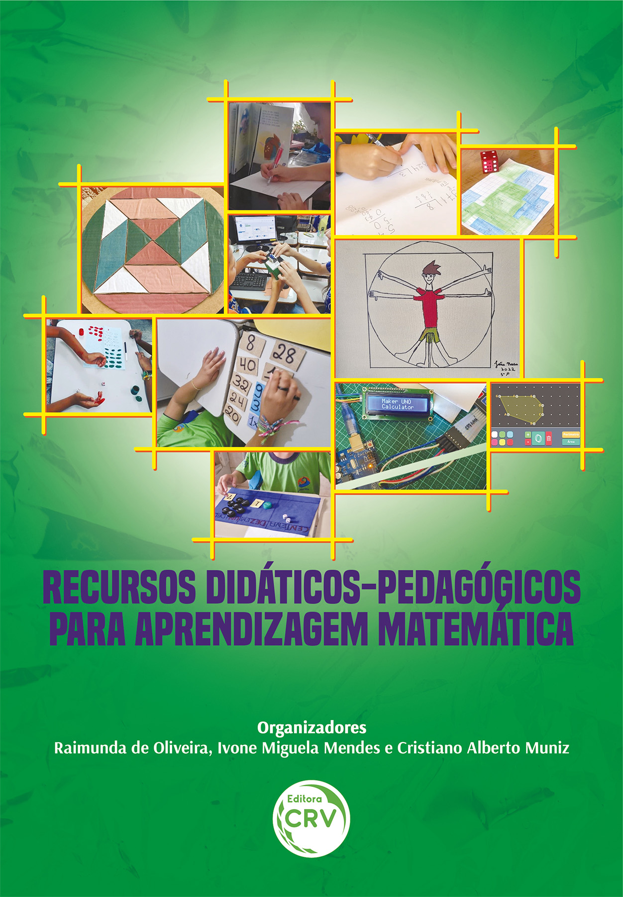 Capa do livro: RECURSOS DIDÁTICOS-PEDAGÓGICOS PARA APRENDIZAGEM MATEMÁTICA