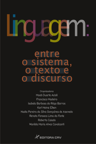 Capa do livro: LINGUAGEM:<br>entre o sistema, o texto e o discurso