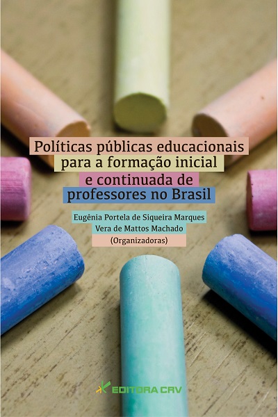 Capa do livro: POLÍTICAS PÚBLICAS EDUCACIONAIS PARA A FORMAÇÃO INICIAL E CONTINUADA DE PROFESSORES NO BRASIL