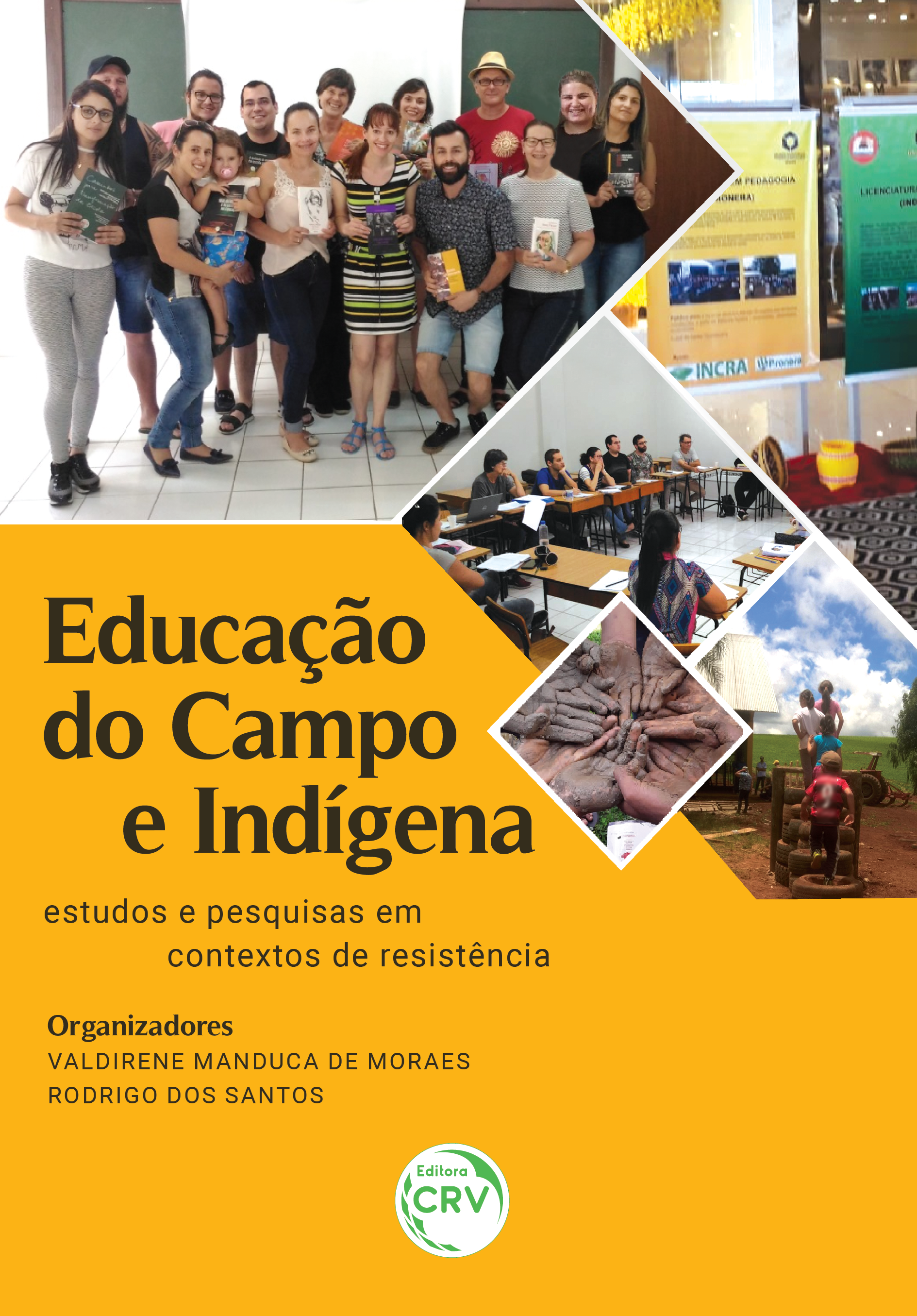 Capa do livro: EDUCAÇÃO DO CAMPO E INDÍGENA: <BR>estudos e pesquisas em contextos de resistência