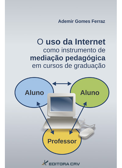 Capa do livro: O USO DA INTERNET COMO INSTRUMENTO DE MEDIAÇÃO PEDAGÓGICA EM CURSOS DE GRADUAÇÃO