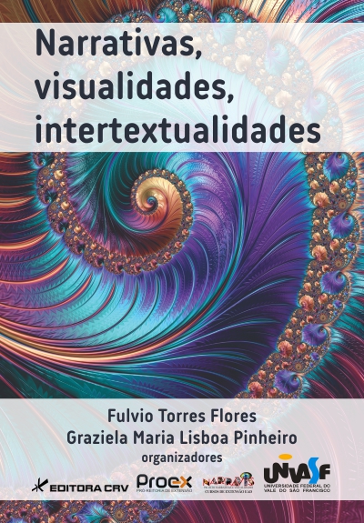 Capa do livro: NARRATIVAS, VISUALIDADES, INTERTEXTUALIDADES