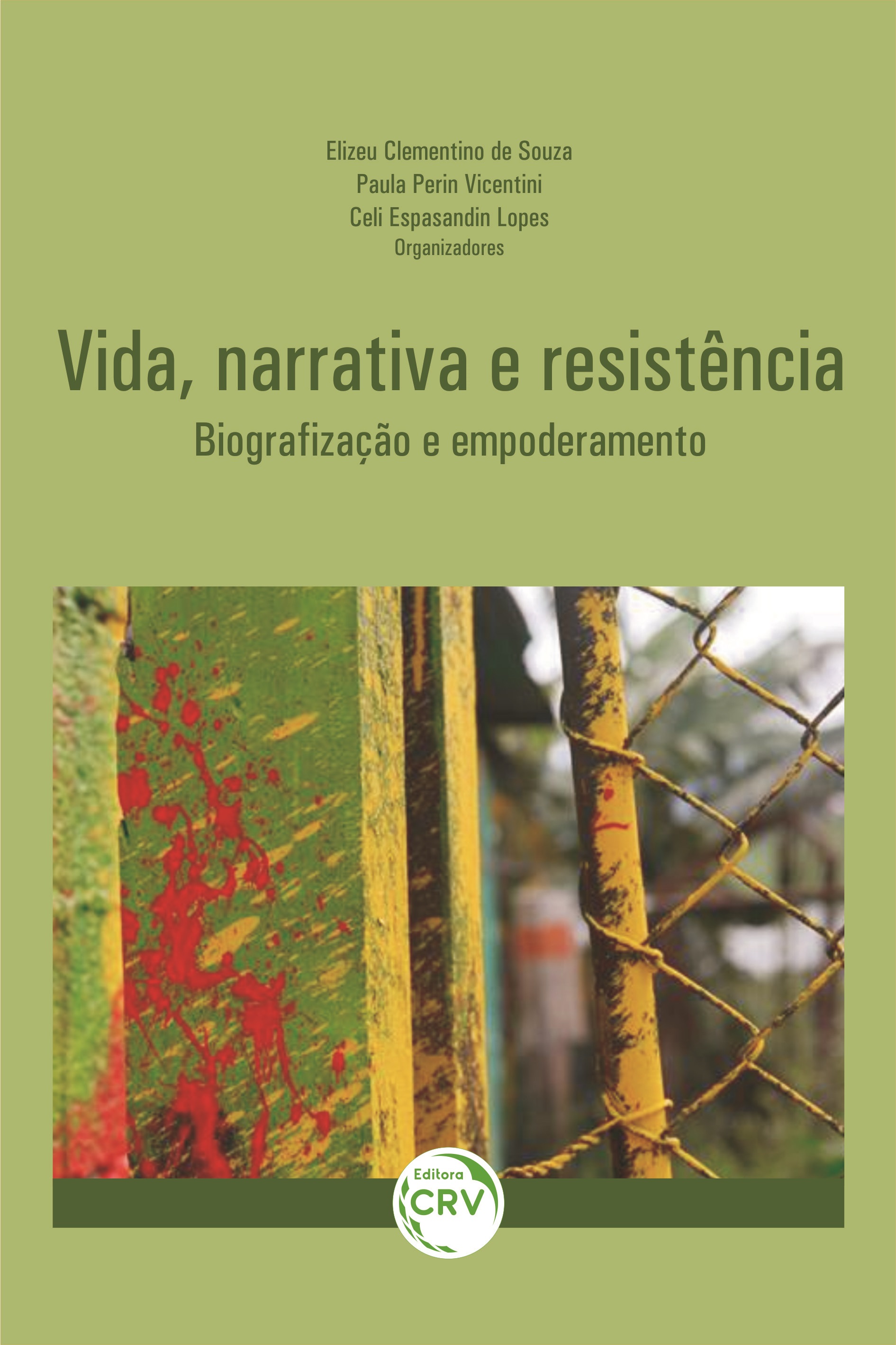 Capa do livro: VIDA, NARRATIVA E RESISTÊNCIA: <br> BIOGRAFIZAÇÃO E EMPODERAMENTO