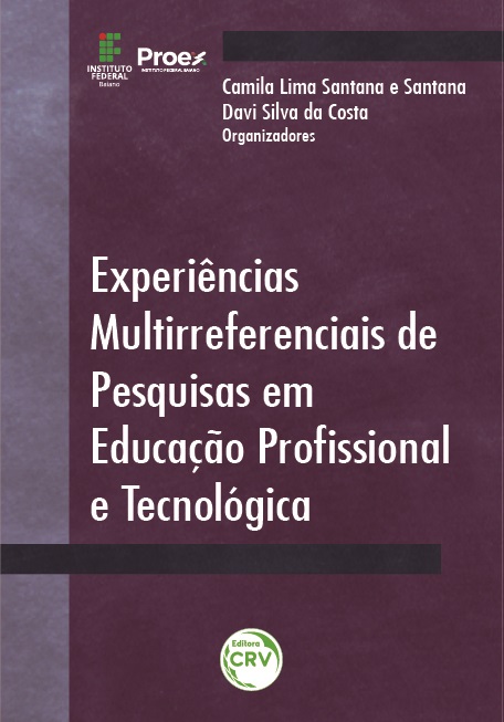 Capa do livro: EXPERIÊNCIAS MULTIRREFERENCIAIS DE PESQUISAS EM EDUCAÇÃO PROFISSIONAL E TECNOLÓGICA