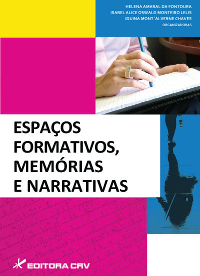 Capa do livro: ESPAÇOS FORMATIVOS, MEMÓRIAS E NARRATIVAS