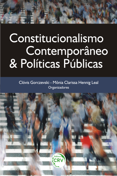 Capa do livro: CONSTITUCIONALISMO CONTEMPORÂNEO & POLÍTICAS PÚBLICAS