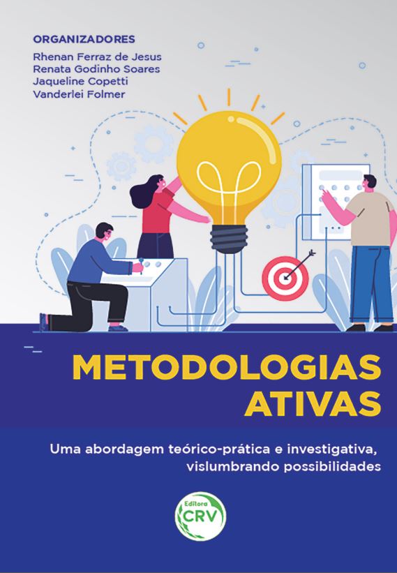 Capa do livro: METODOLOGIAS ATIVAS<br> Uma abordagem teórico-prática e investigativa, vislumbrando possibilidades