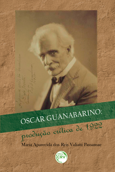 Capa do livro: OSCAR GUANABARINO: <br>produção crítica de 1922