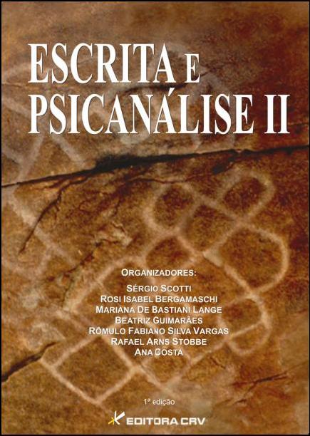 Capa do livro: ESCRITA E PSICANÁLISE II