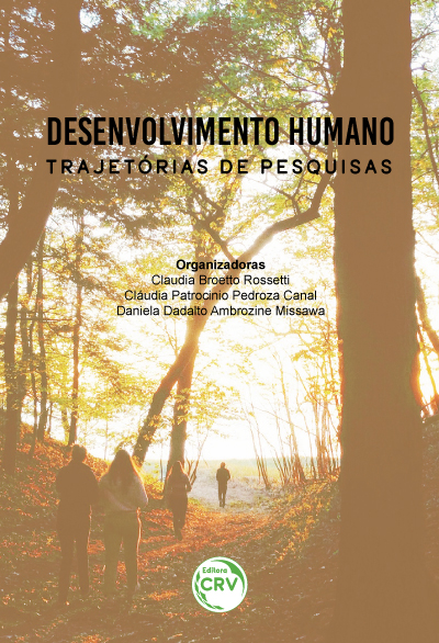 Capa do livro: DESENVOLVIMENTO HUMANO:<br> trajetórias de pesquisas