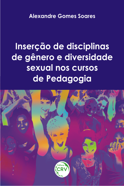 Capa do livro: INSERÇÃO DE DISCIPLINAS DE GÊNERO E DIVERSIDADE SEXUAL NOS CURSOS DE PEDAGOGIA