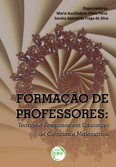 Capa do livro: FORMAÇÃO DE PROFESSORES:<br> Teorias e Pesquisas em educação de ciências e matemática/organização