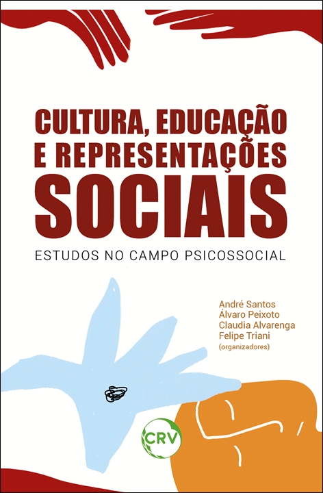 Capa do livro: Cultura, educação e representações sociais: <br>Estudos no campo psicossocial