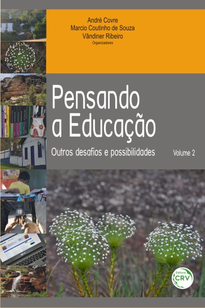 Capa do livro: PENSANDO A EDUCAÇÃO:<br>outros desafios e possibilidades<br>Volume 2