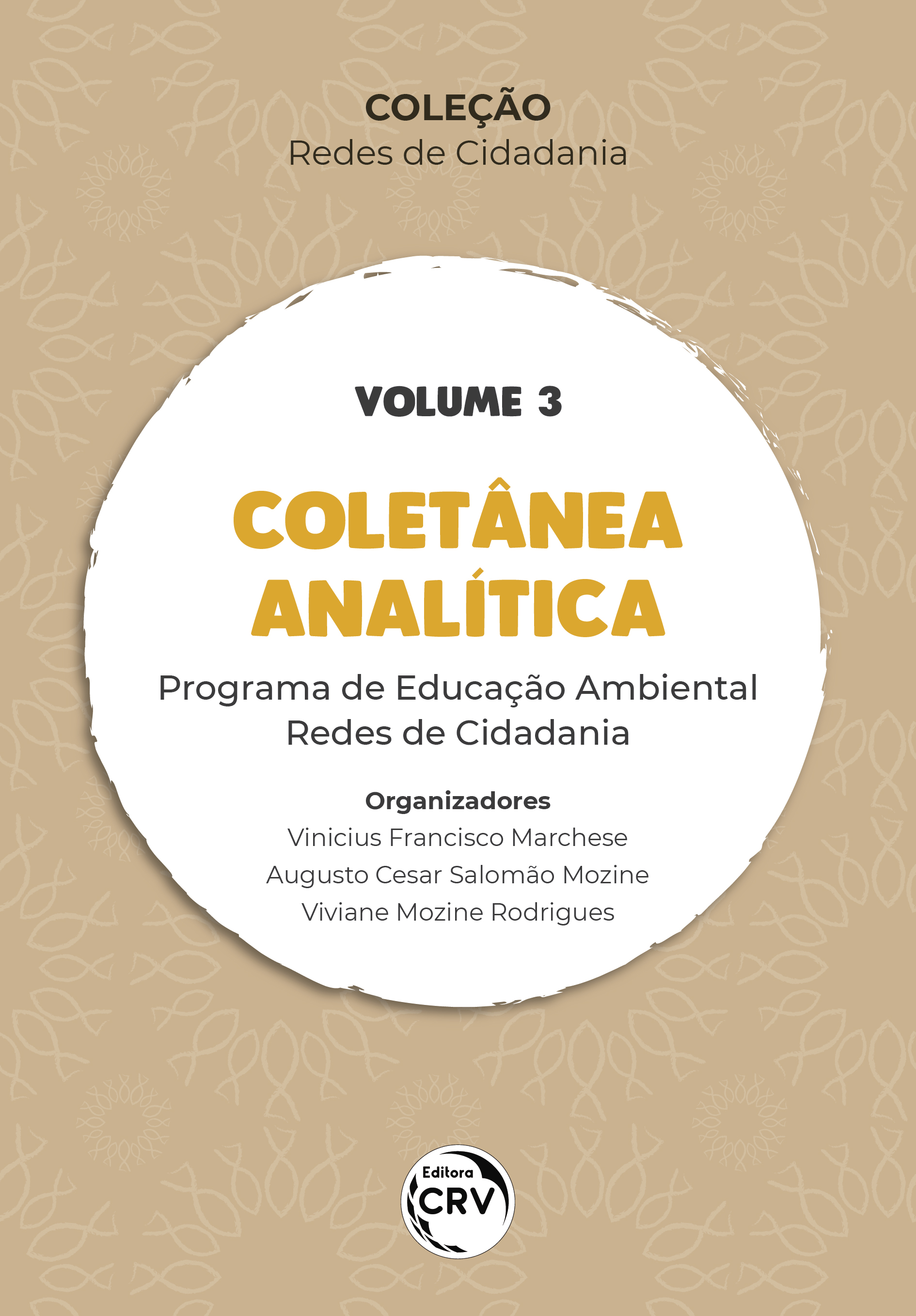 Capa do livro: COLETÂNEA ANALÍTICA:<br> Programa de Educação Ambiental Redes de Cidadania<br> <br>Coleção Redes de Cidadania – Volume 3