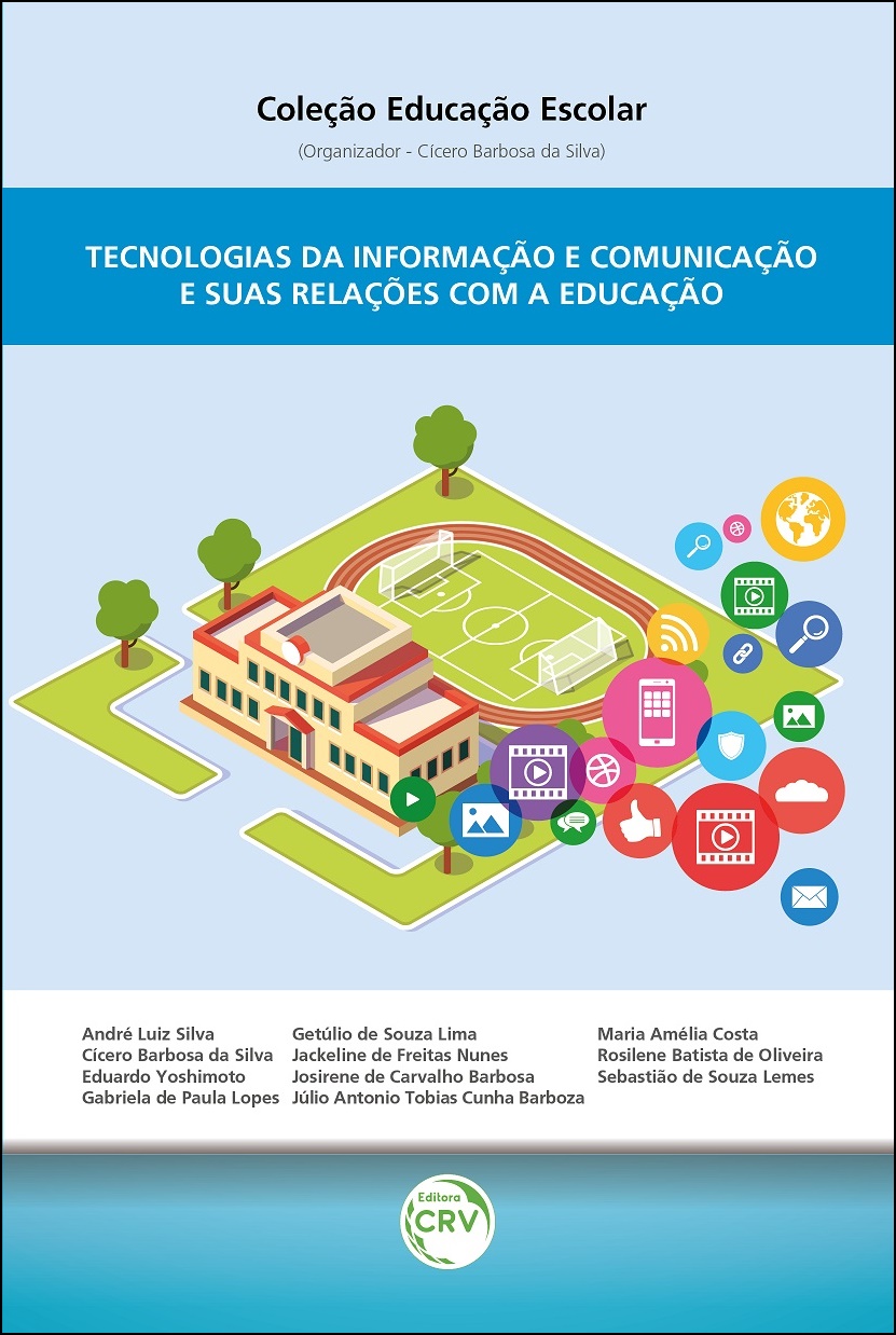 Capa do livro: TECNOLOGIAS DA INFORMAÇÃO E COMUNICAÇÃO E SUAS RELAÇÕES COM A EDUCAÇÃO