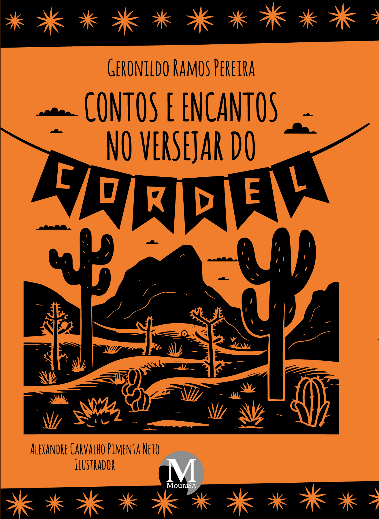 Capa do livro: Contos e encantos no versejar do cordel