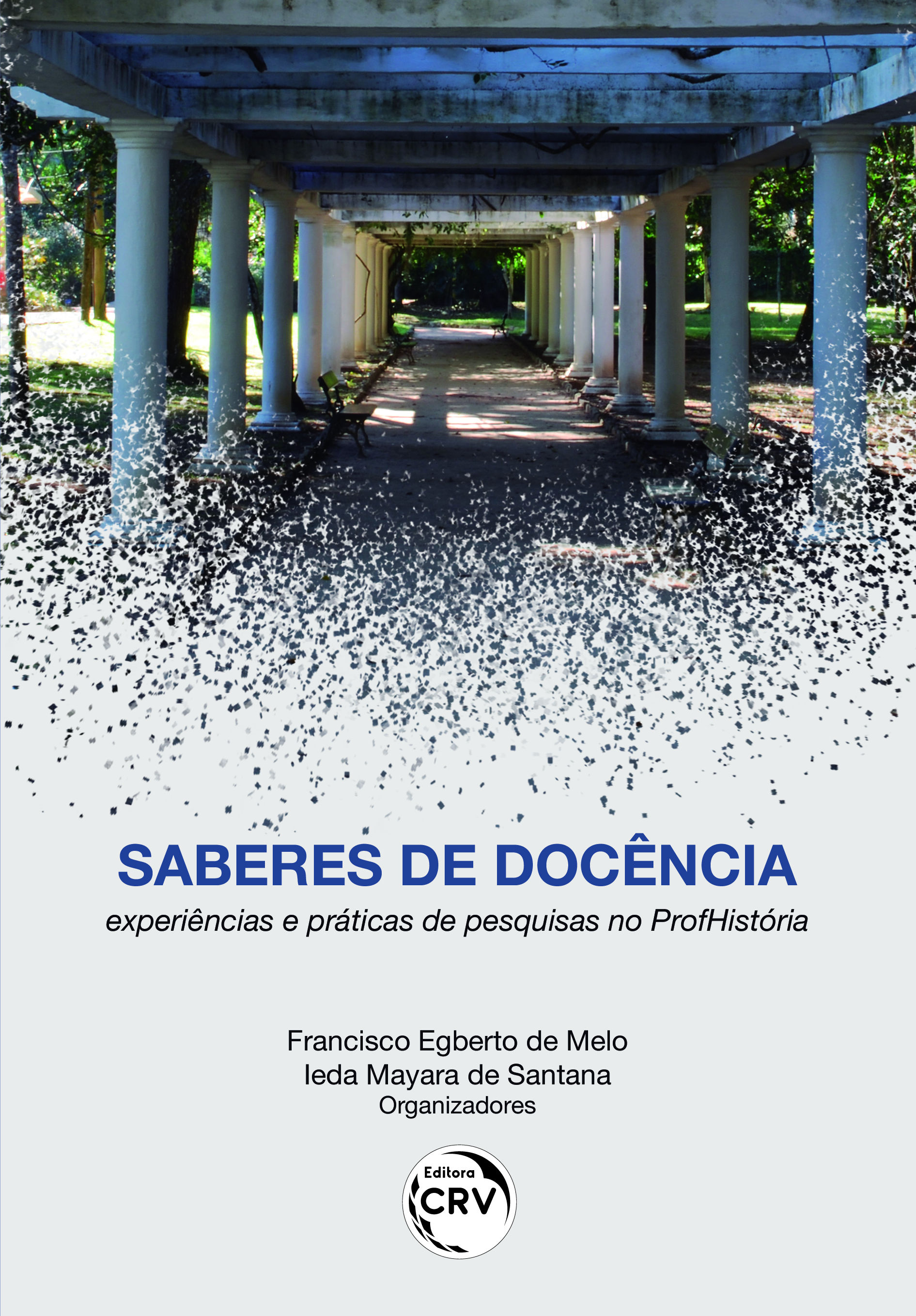 Capa do livro: SABERES DE DOCÊNCIA: experiências e práticas de pesquisas no ProfHistória