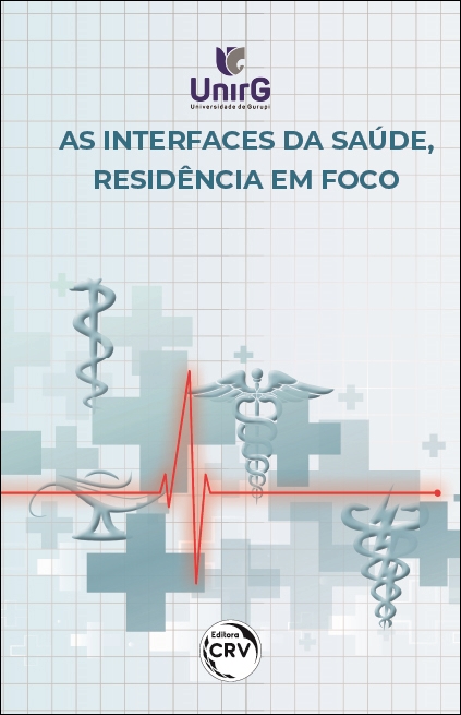 Capa do livro: AS INTERFACES DA SAÚDE, RESIDÊNCIA EM FOCO