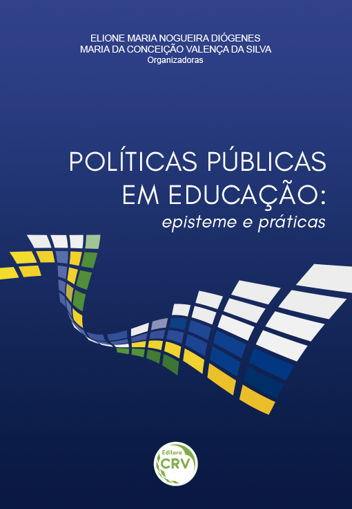 Capa do livro: POLÍTICAS PÚBLICAS EM EDUCAÇÃO:<br> episteme e praticas