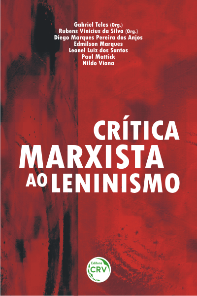 Capa do livro: CRÍTICA MARXISTA AO LENINISMO