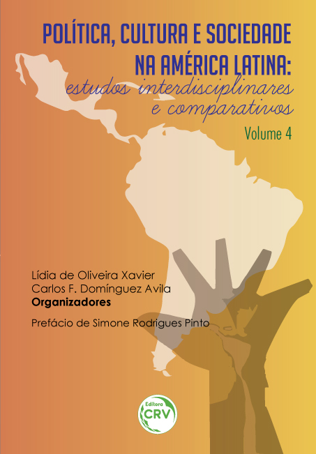 Capa do livro: POLÍTICA, CULTURA E SOCIEDADE NA AMÉRICA LATINA: <br>estudos interdisciplinares e comparativos<br>Volume 4