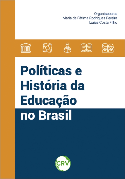 Capa do livro: Políticas e história da educação no Brasil